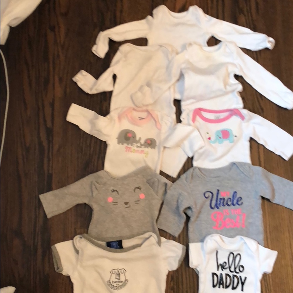 Random NB bodysuits Lot